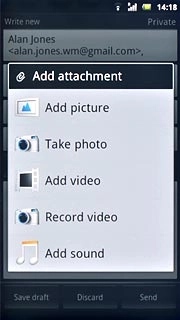 To add a picture:Press Add picture.