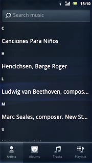 Press the required tab.Go to the required folder.