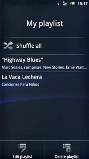 Press Edit playlist.