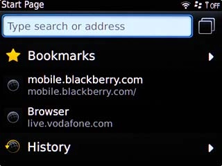 Highlight the address bar.