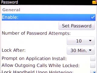 When the box next to the menu item is ticked (V), the function is turned on.