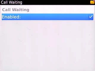 When the box next to the menu item is ticked (V), the function is turned on.