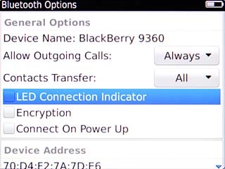 LED Connection Indicator, go to 4d.