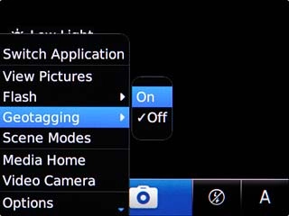 Highlight On or Off and press the Navigation key.