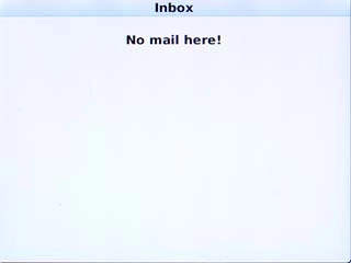 You're now logged on to Gmail and you can use the application.You have the following options:Send email messagesRetrieve and read email messagesReply to email messagesView list of contactsSelect application settings