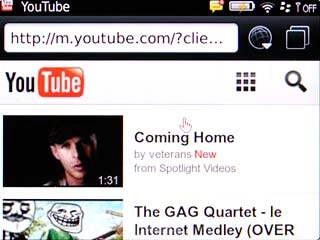 You can now use the application.Please note that YouTube isn't part of the original application package and therefore only a general description is given here.You have a number of options, such as:Search for video clipsSearch for video clips in a categoryIf you have a YouTube account and you log on, you can also:Upload video clipsShare video clipsCreate playlistsRate video clips