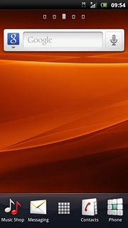 The battery icon shows the remaining battery power. The bigger the coloured section of the icon, the more power.Further information: Charge the battery