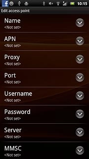 Press APN.Key in live.vodafone.com