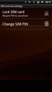 Press Change SIM PIN.