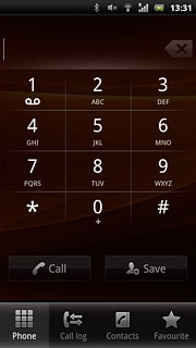 Press and hold 1 to call voicemail.