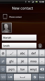 Press the picture icon above the name.