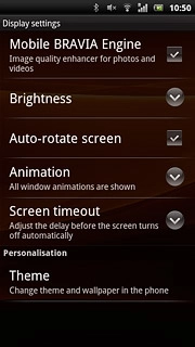Press Screen timeout.