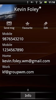 Press the required number.