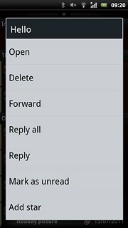 Press Forward.Key in the first letters of the required contact.Matching contacts are displayed.