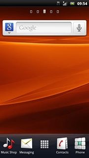 The battery charging icon shows that the battery is charging.Further information: Charge the battery