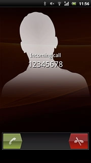 Press the reply icon and drag the icon right.