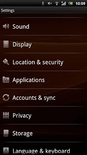 Press Accounts & sync.