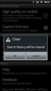 Press OK to confirm.