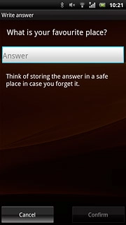 Press Answer and key in the answer to the selected question.