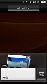 Press Add recipient.