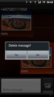 Press Yes to confirm.