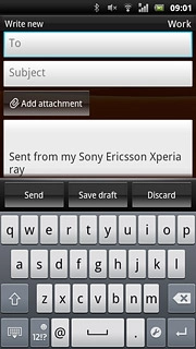 Press To.Key in the first letters of the required contact.Matching contacts are displayed.