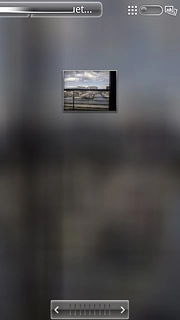 Go to the required folder.Press the required picture.