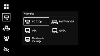 Press the required setting.