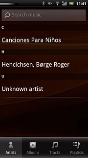Press the required tab.Go to the required folder.