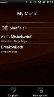 Press Edit playlist.