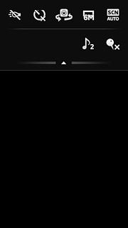 Press the GPS position icon.