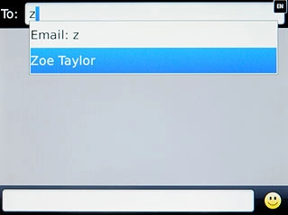 Key in the first letters of the required contact.Matching contacts are displayed.Press the required contact.