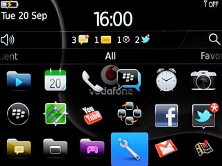 When the battery charging icon is displayed, charging is in progress.