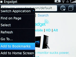 Press Add to Bookmarks.