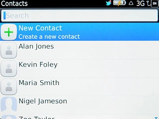 Press New Contact.