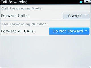 Press Forward All Calls.
