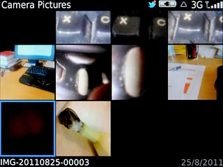 Press the required picture.