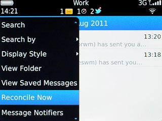 Press Reconcile Now.