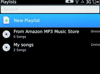 Press New Playlist.