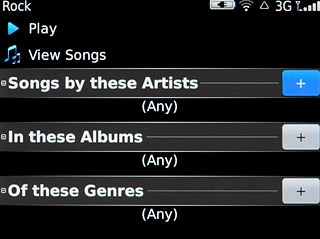 Press + next to Songs by these Artists, In these Albums or Of these Genres.Press the required artist, album or genre.