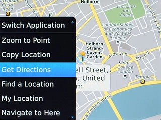 Press Get Directions.