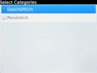 Press the required category.