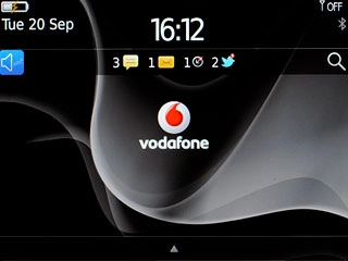 Press the profile icon.