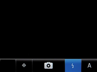 To turn the flash on or off:Press the flash icon repeatedly to turn the flash on or off.