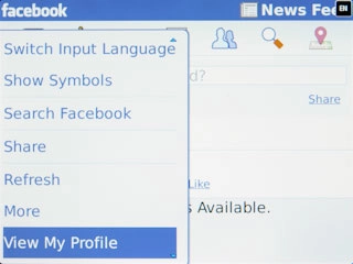 Press View My Profile.