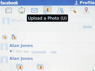 Press the pictures icon.