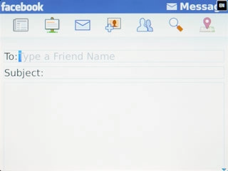 Press the field next to To.Key in the name of the recipient.