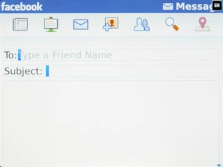 Press the field next to Subject and key in the required subject.