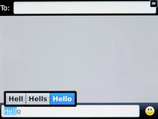 Press the required word.