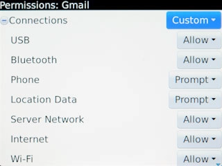 Press the drop down list next to Connections.